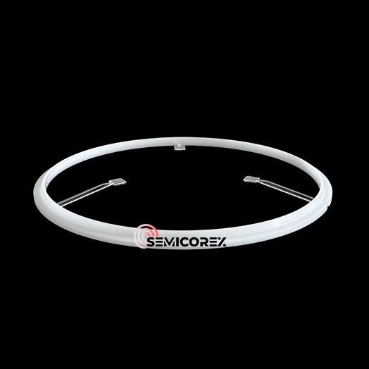 Kuartzozko euskarria eraztuna